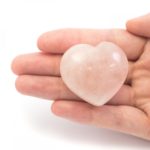 Rose Quartz Crystal Heart - 4cm (Love, Trust, Emotional Healing)