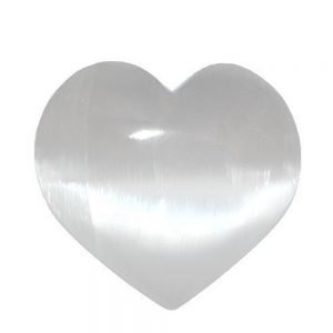 Selenite Heart - 6-7 cm (Cleansing, Clearing, Connection)