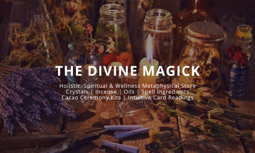 Holistic, Spiritual & Wellness Metaphysical Store Crystals | Incense | Oils | Spell Ingredients Cacao Ceremony Kits | Reiki Healing | Intuitive Card Readings